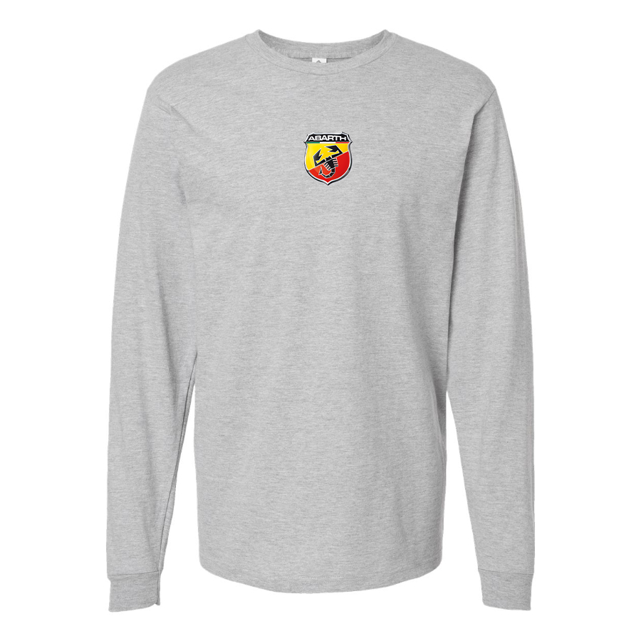 Men's Abarth Logo Cotton Long Sleeve T-Shirt