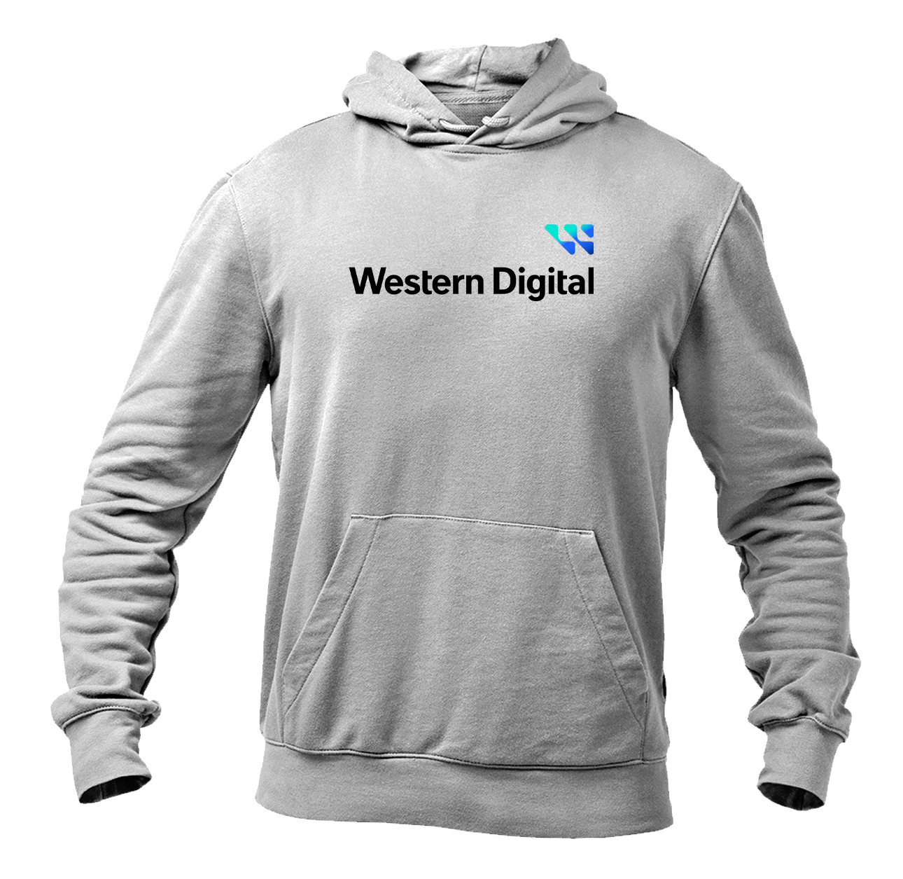 Men's Western Digital Logo Pullover Hoodie