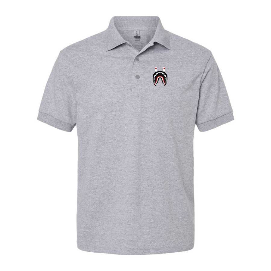 Men's BAPE Shark Logo Dry Blend Polo