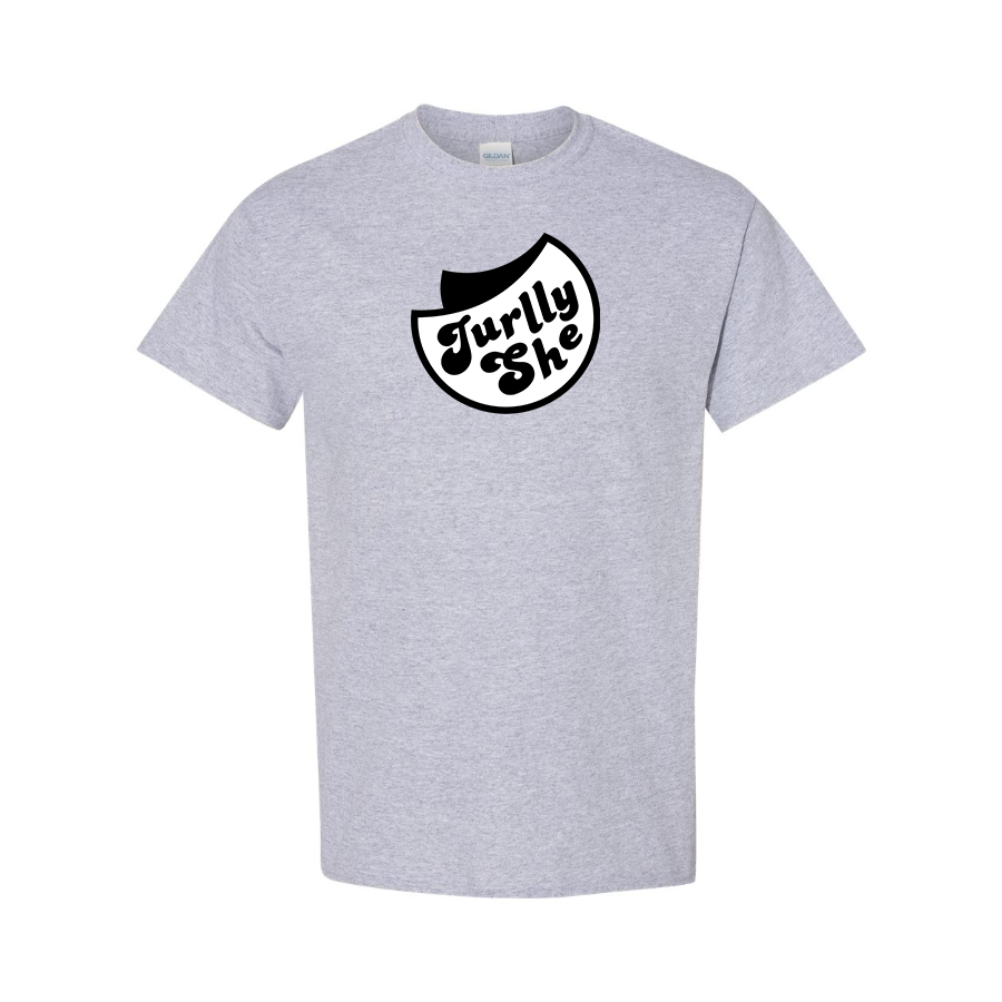 Men's Jurllyshe Logo Cotton T-Shirt