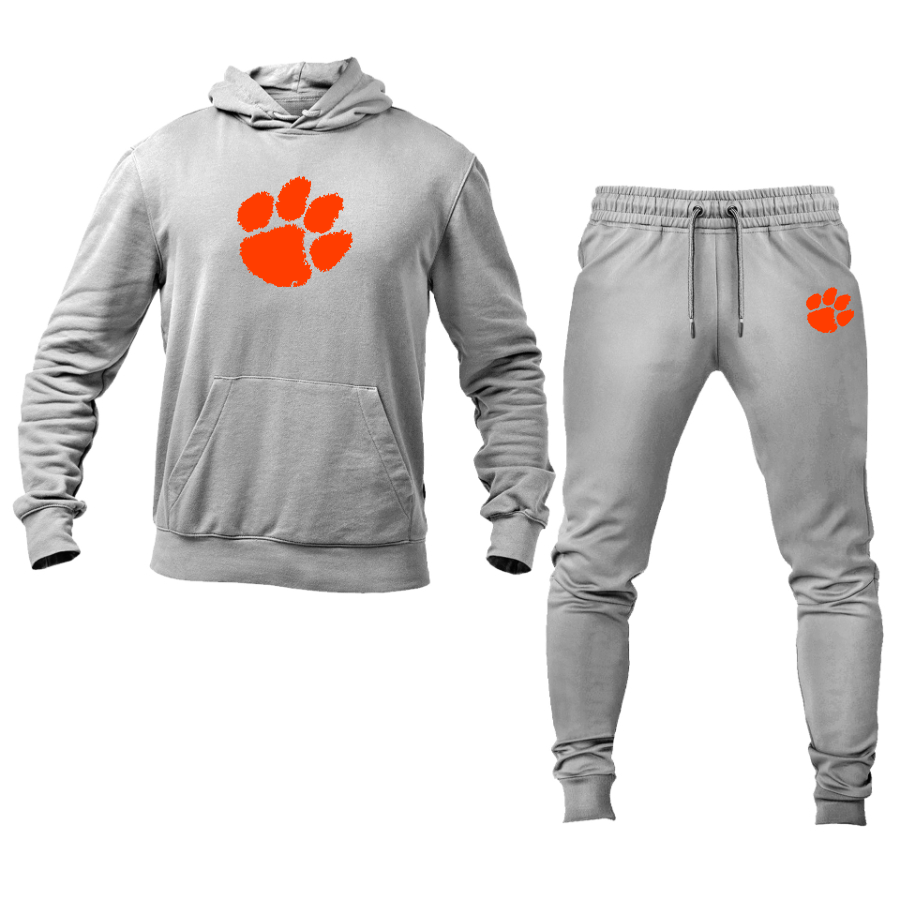Men's Clemson Tigers Hoodie Joggers Set