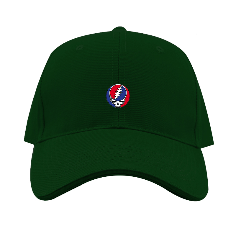 Gratefu Dead Logo  Dad Baseball Cap Hat