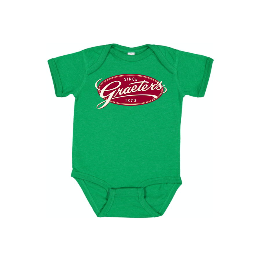 Graeters Logo Baby Onesie Romper
