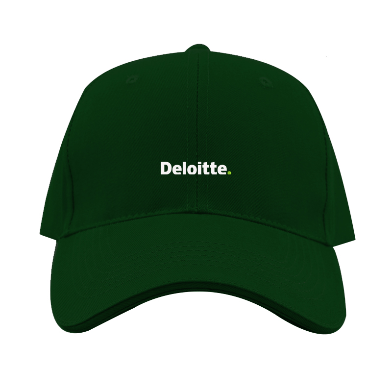Deloitte  Logo  Dad Baseball Cap Hat