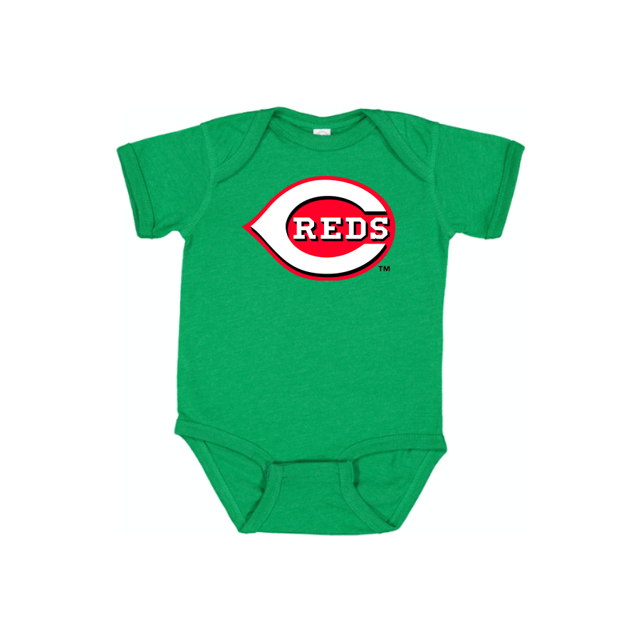 Cincinnati Reds Logo Baby Onesie Romper