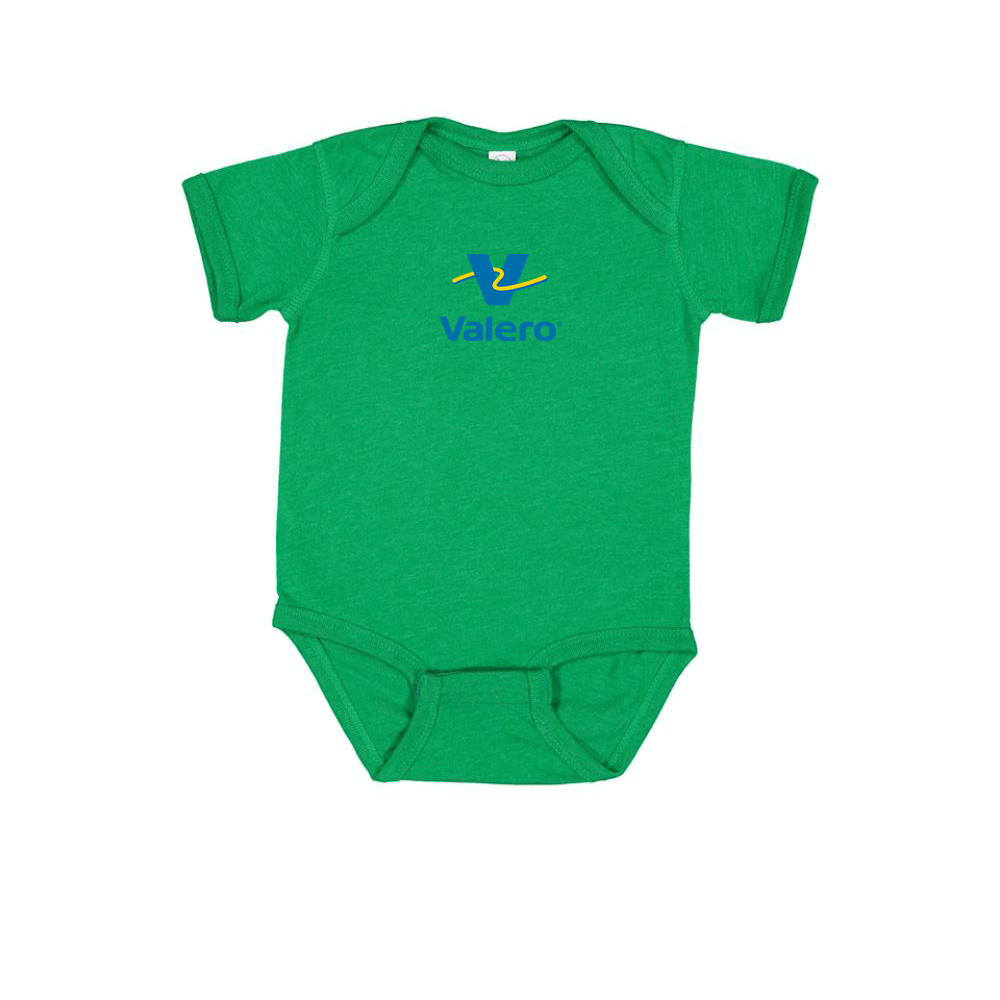 Valero Gas Station Logo Baby Onesie Romper