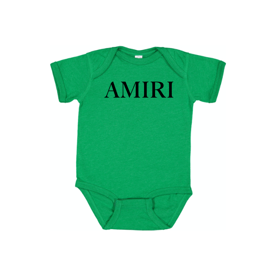 Amiri  Logo Baby Onesie Romper