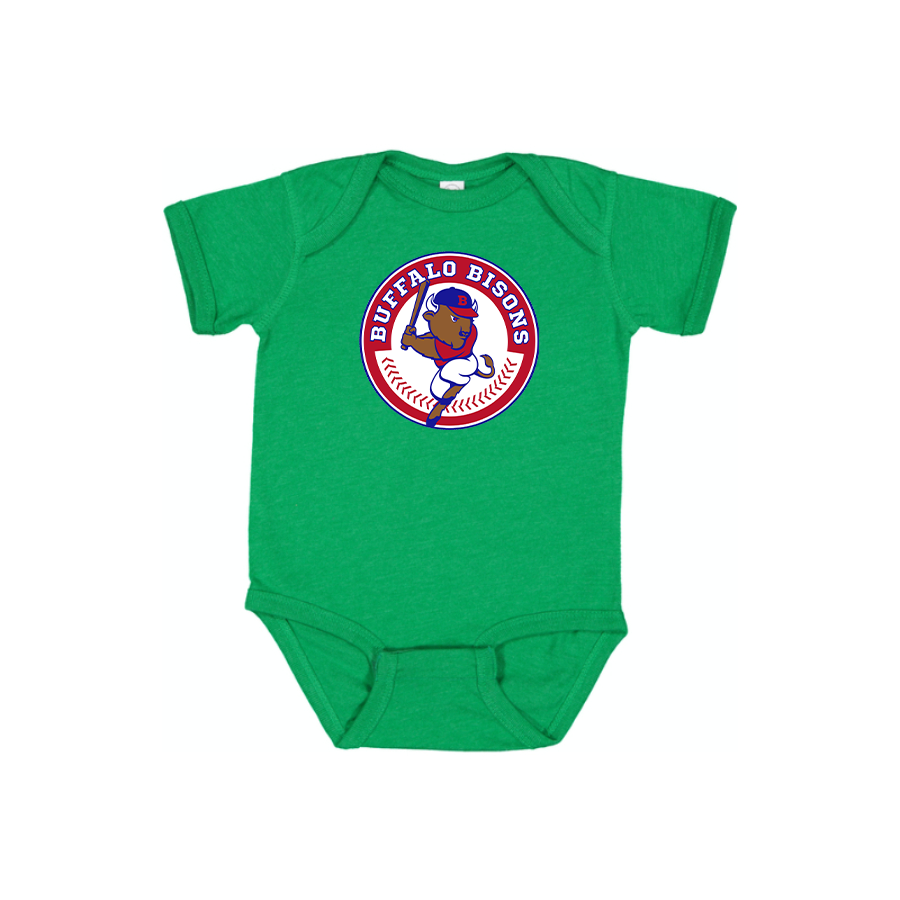 Buffalo Bisons Logo Baby Onesie Romper