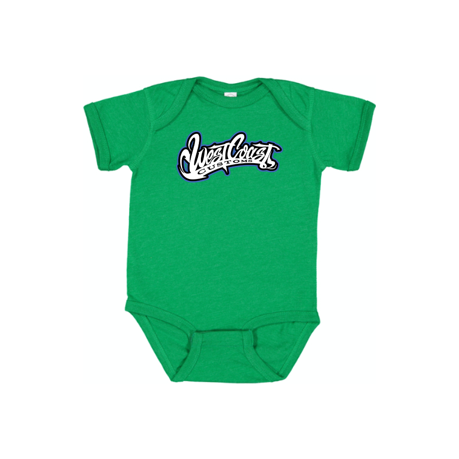 West Coast Customs Logo Baby Onesie Romper