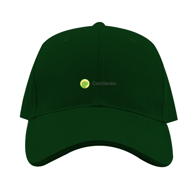 CoinGecko  Logo  Dad Baseball Cap Hat