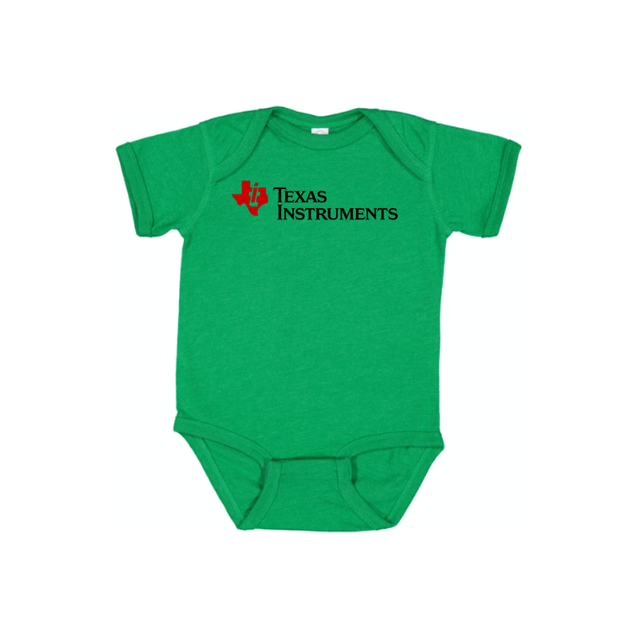 Texas Instruments Logo Baby Onesie Romper