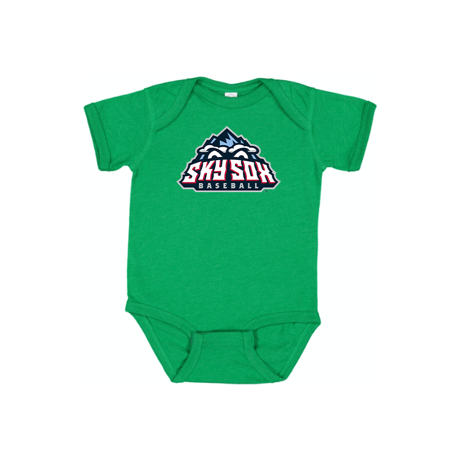 Colorado Springs Sky Sox Logo Baby Onesie Romper