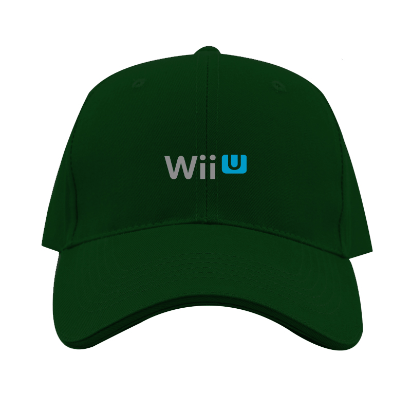 Wii-U Logo  Dad Baseball Cap Hat
