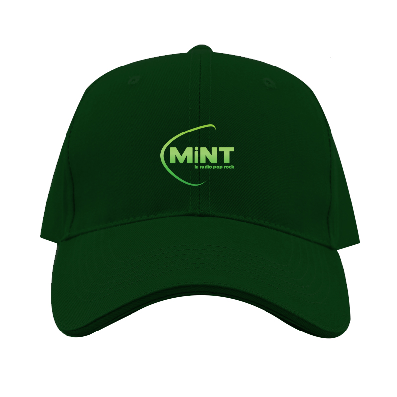 Mint Radio Logo Dad Baseball Cap Hat