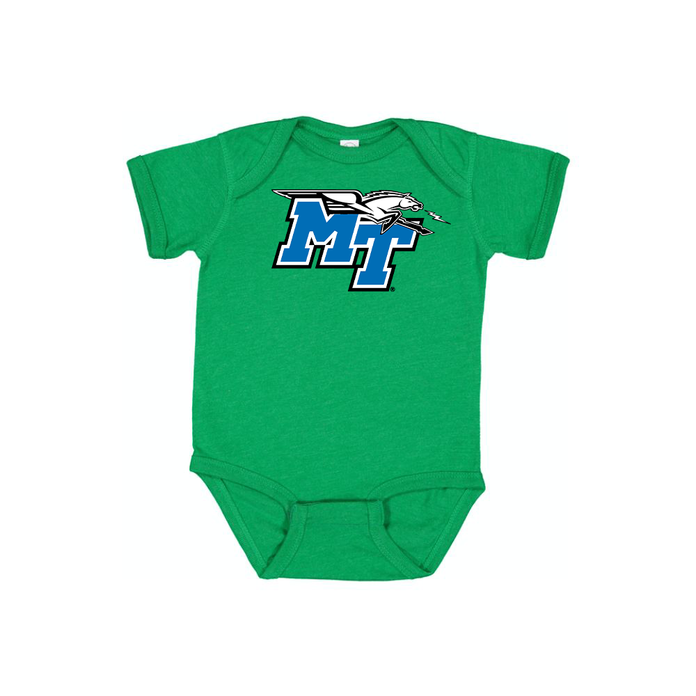 Middle Tennessee Blue Raiders  Baby Onesie Romper