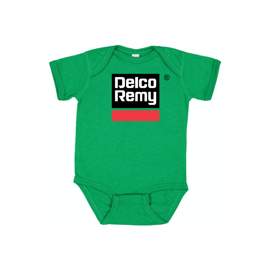 Delco Remy Logo Baby Onesie Romper