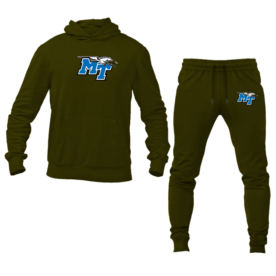 Men's Middle Tennessee Blue Raiders Hoodie Joggers Set