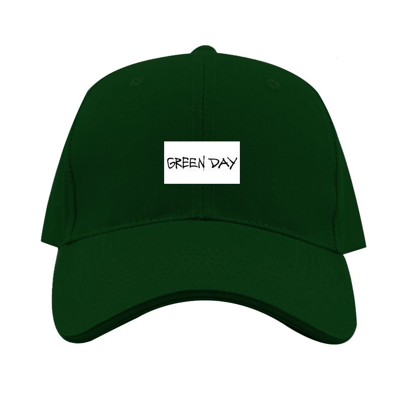 Green Day Logo  Dad Baseball Cap Hat