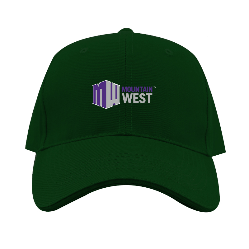 Mountain West Conference Logo Dad Baseball Cap Hat