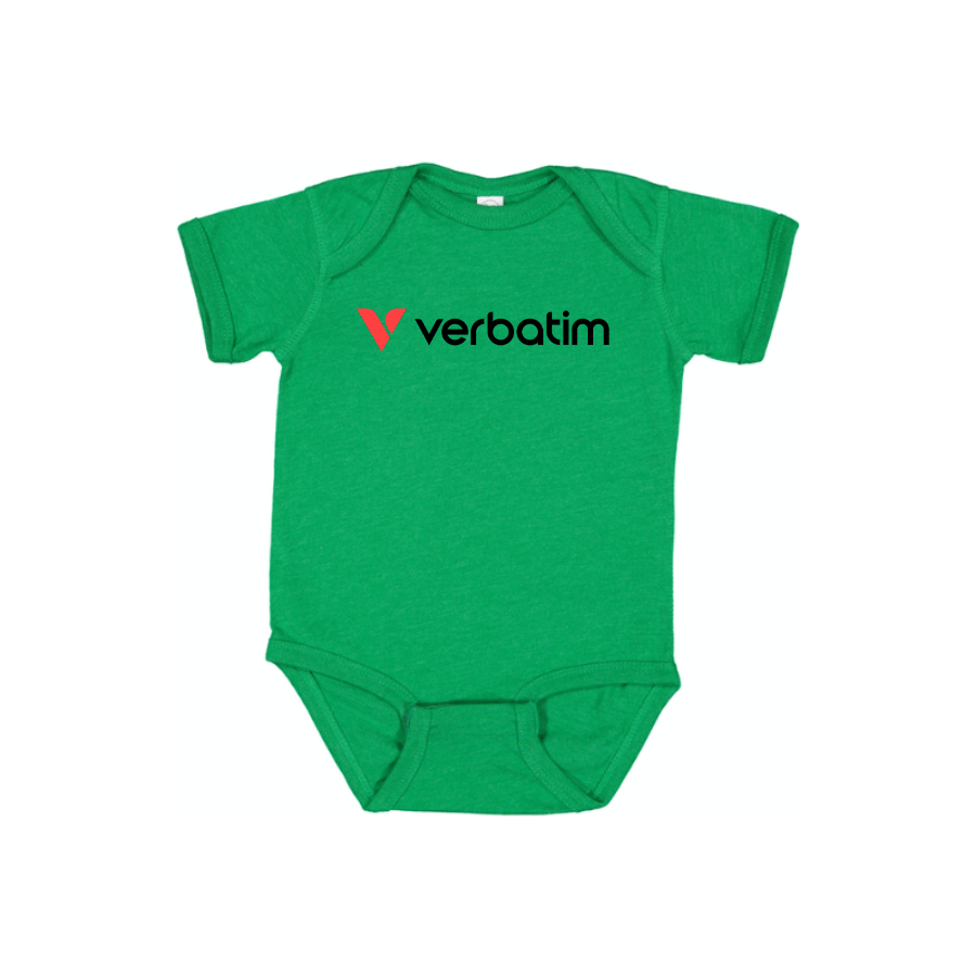 Verbatim Logo Baby Onesie Romper