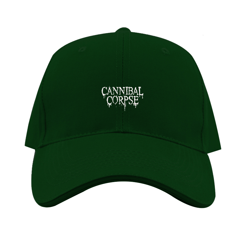 Cannibal Corpse Logo  Dad Baseball Cap Hat