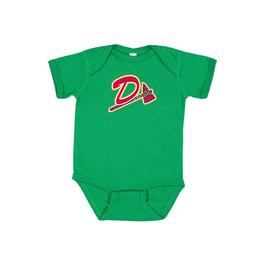 Danville Braves Logo Baby Onesie Romper