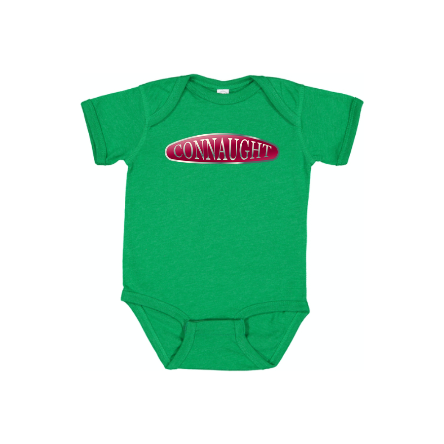 Connaught Motor Company  Logo Baby Onesie Romper