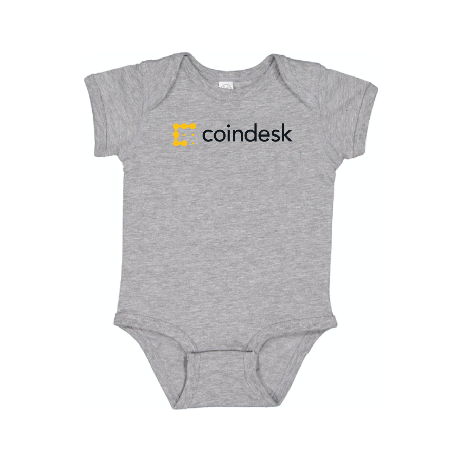 CoinDesk Logo Baby Onesie Romper