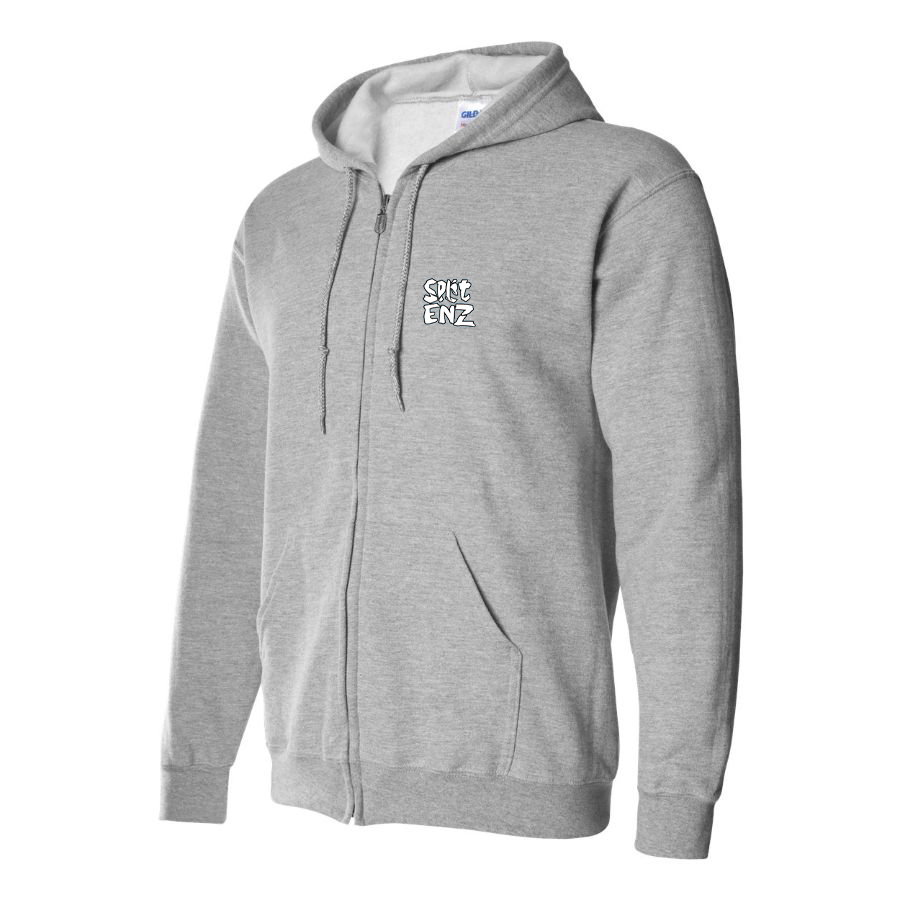 Men's  Split Enz Logo Zipper Hoodie