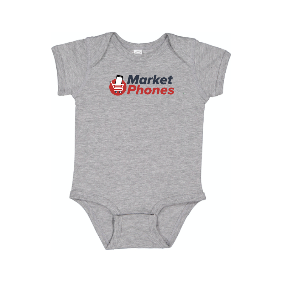 MarketPhones.com Logo Baby Onesie Romper