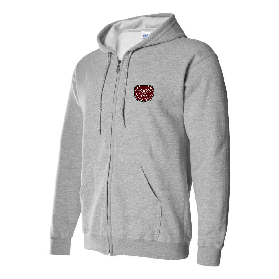 Men's Missouri State Bears Logo Zipper Hoodie