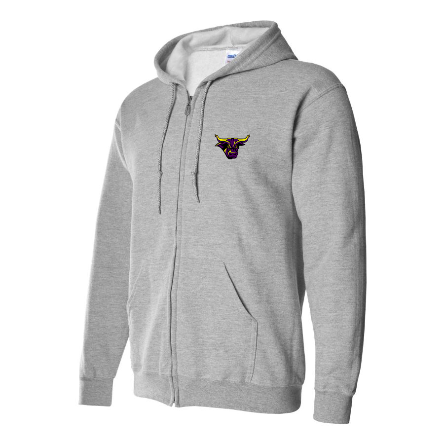 Men's Minnesota State Mavericks Logo Zipper Hoodie