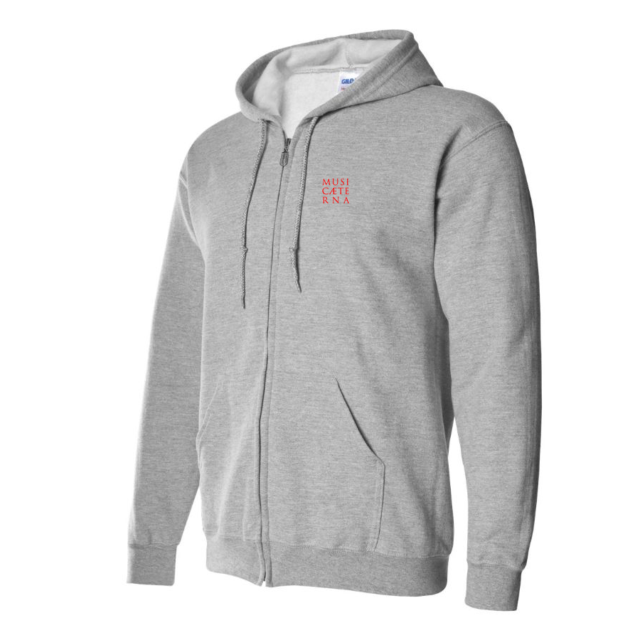 Men's Music Aeterna  Logo Zipper Hoodie