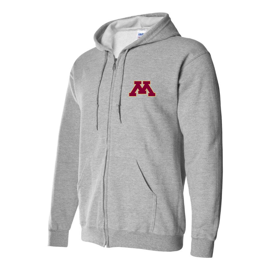 Men's Minnesota Golden Gophers Logo Zipper Hoodie