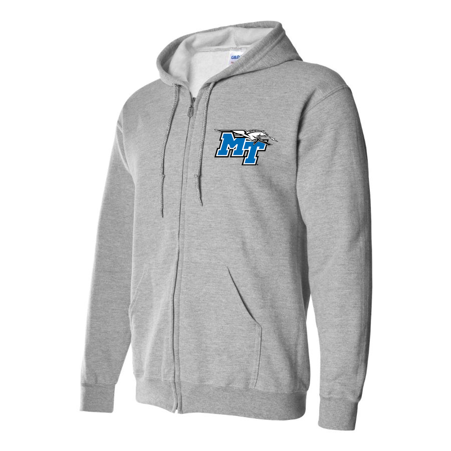 Men's Middle Tennessee Blue Raiders Zipper Hoodie