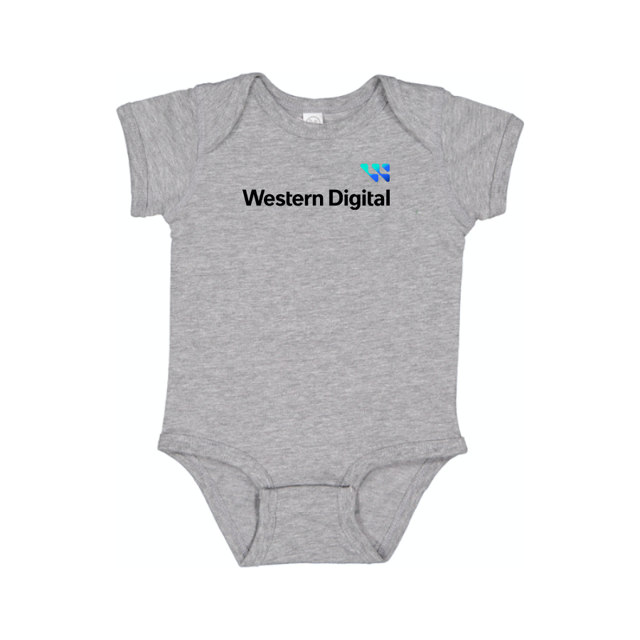Western Digital Logo Baby Onesie Romper