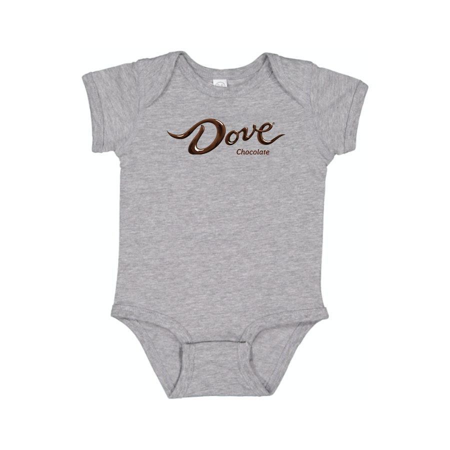 Dove Сhocolate Logo Baby Onesie Romper