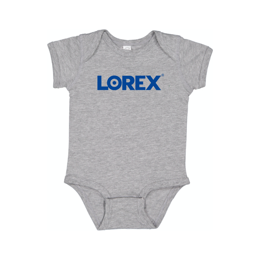 Lorex Technology Logo Baby Onesie Romper