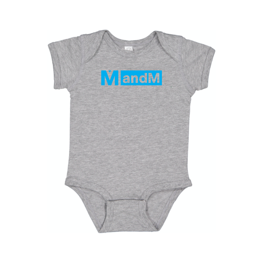 MandM Logo Baby Onesie Romper