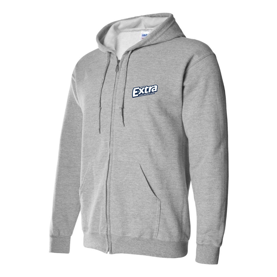 Men's Extra Gum Logo Zipper Hoodie