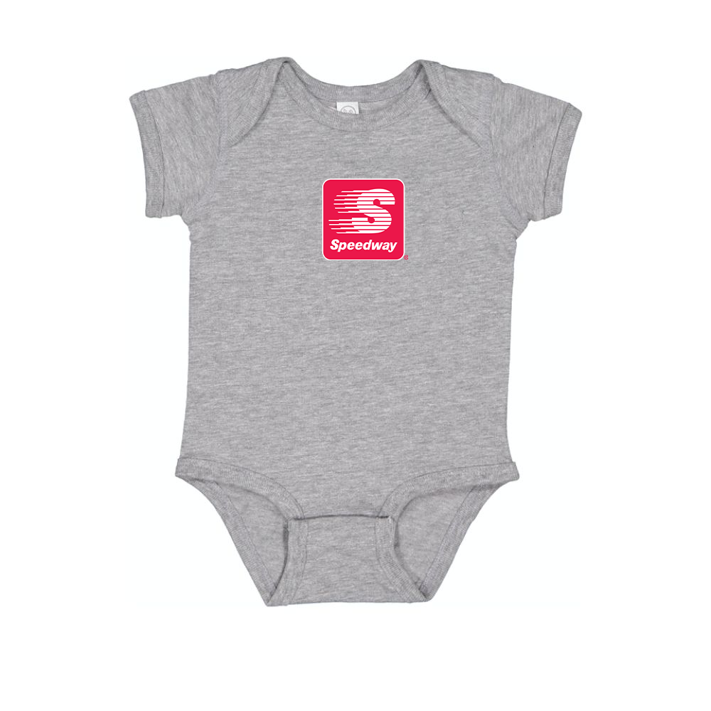 Speedway Gas Station  Logo Baby Onesie Romper