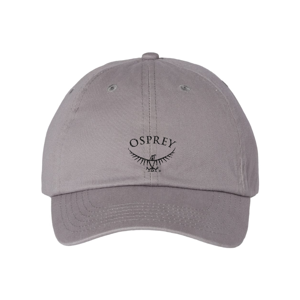 Osprey Black Valucap Adult Bio-Washed Classic Dad Hat