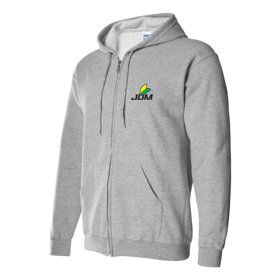Men's JDM Logo Zipper Hoodie