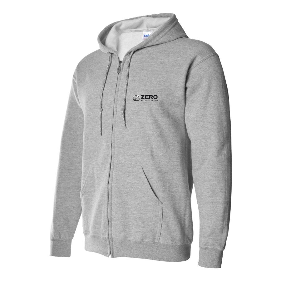 Men's Zero Motorcycles Logo Zipper Hoodie