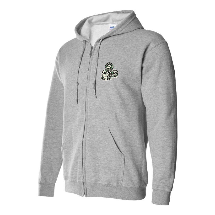 Men's  Maldita Vecindad Logo Zipper Hoodie