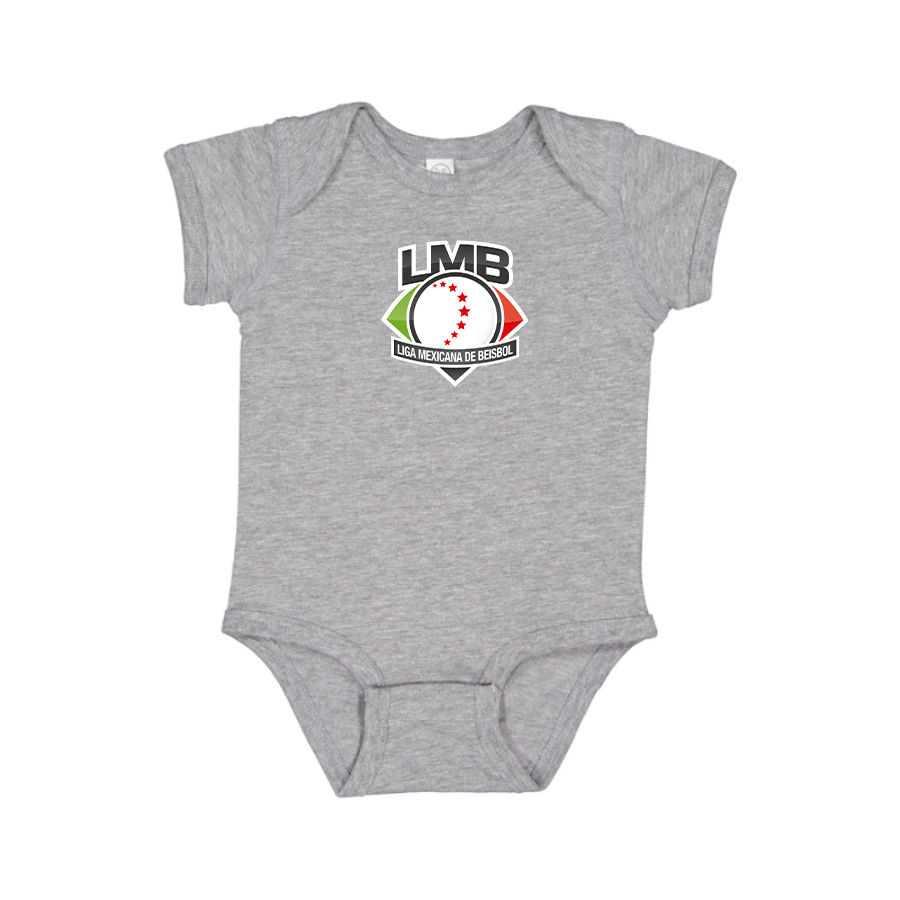 Liga Mexicana de Béisbol Logo Baby Onesie Romper