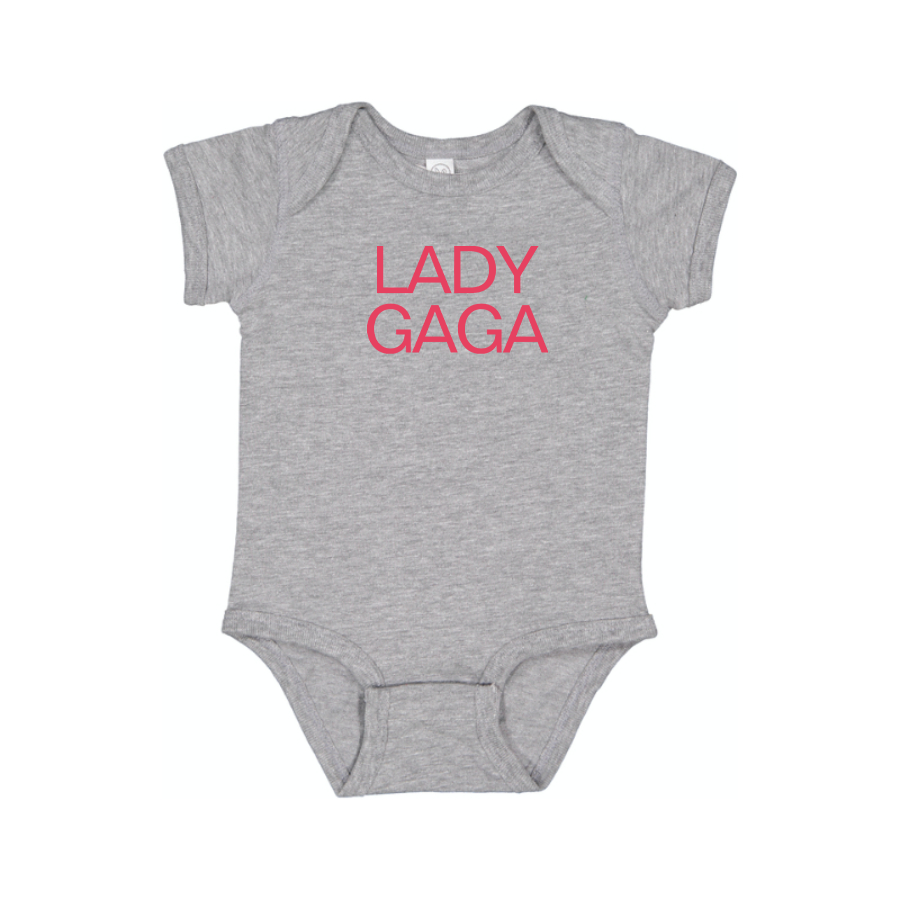 Lady Gaga Logo Baby Onesie Romper