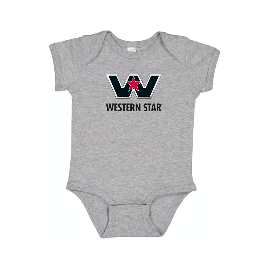 Western Star Logo Baby Onesie Romper