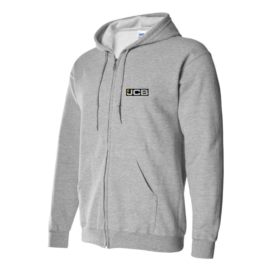 Men's JCB Logo Zipper Hoodie