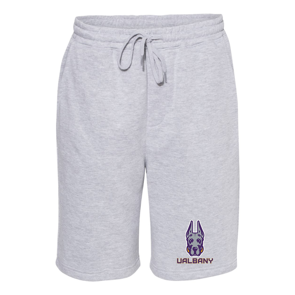 Men's Albany Great Danes  Independent Trading Co Midweight Fleece Shorts